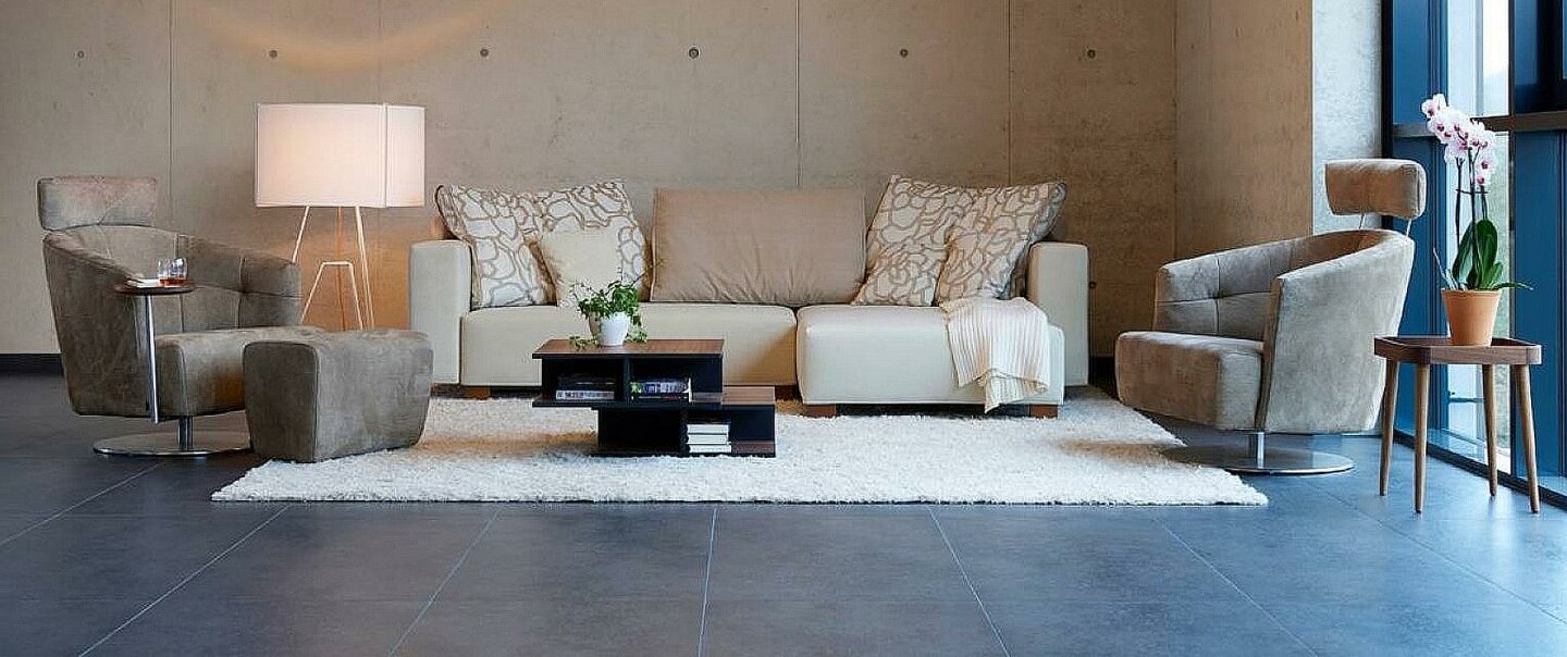 Signet Pallini Ecksofa mit Matheo Clubsesseln