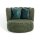 KFF Gaia Divano Lounge Sessel Piccolo in gemustertem Bezug