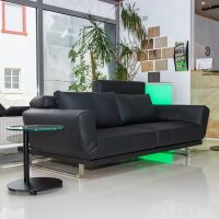 Franz Fertig Riga XL Schlafsofa in Leder schwarz...