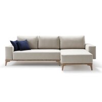 Signet Skagen Schlafsofa mit Chaiselongue und Bettkasten