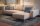 Signet Skagen Ecksofa mit Schlaffunktion in Lederbezug