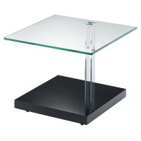 Bacher Party Couchtisch Bodenplatte schwarz