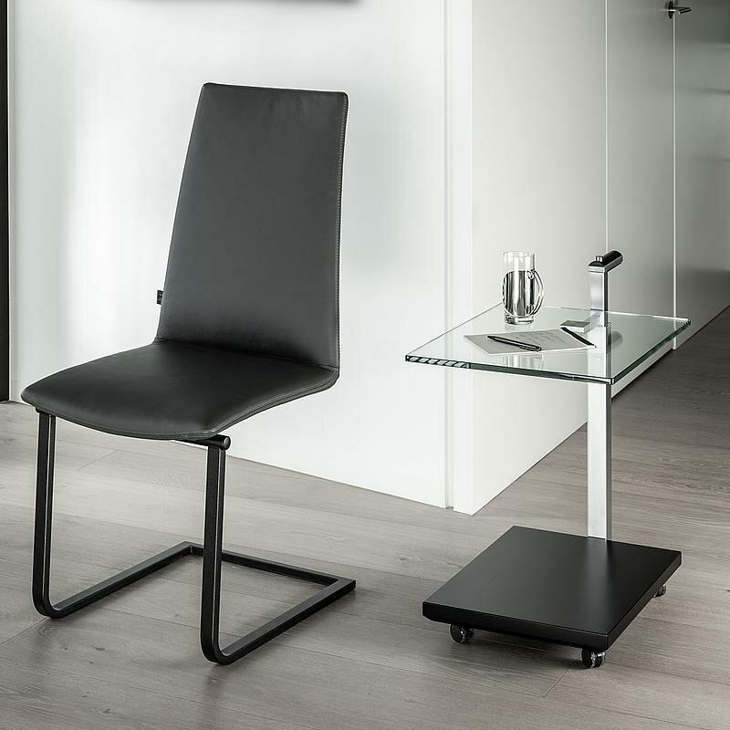 Bacher Verso Servierwagen Ma&szlig; 52x40 cm - h&ouml;henverstellbar 54-74 cm