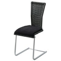 Bacher Jimmy Freischwinger Stuhl mit Sitzkissen