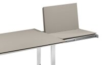 Bacher Mirado Auszugstisch Wangengestell - Auszug Detailansicht