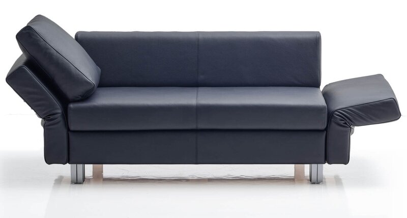 Franz Fertig Vip Sofa in Leder Gesamtbreite 184cm