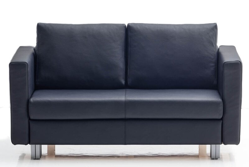 Franz Fertig Vip Sofa in Leder Gesamtbreite 214cm