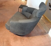 Signet Matheo Sessel drehbar niederlehnig in Leder