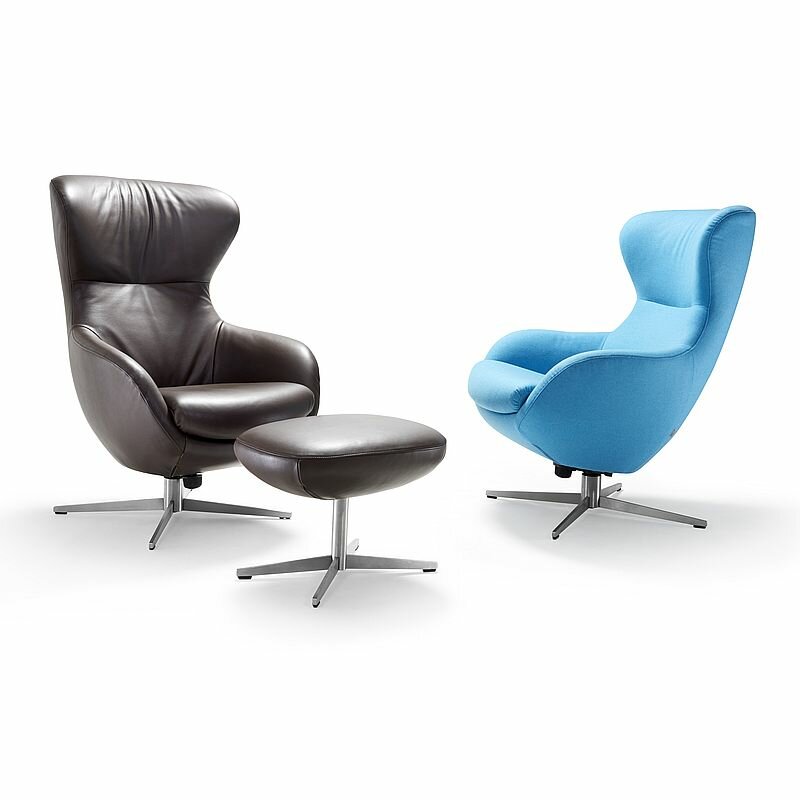 Signet Jester Retro-Ledersessel