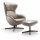 Signet Jester Sessel mit Hocker