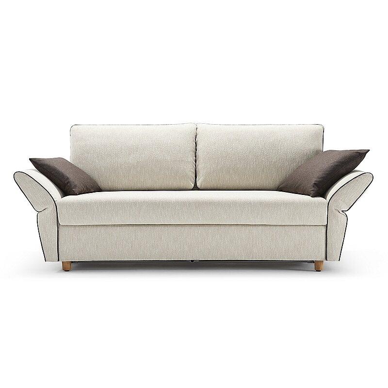 Signet Sapporo Schlafsofa in Stoffbezug mit Keder