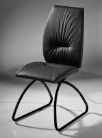 Bacher Arlo Soft Stuhl Metall schwarz