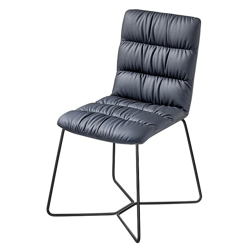 Bacher Aiden Soft Stuhl - Armlehnstuhl Kufenstuhl