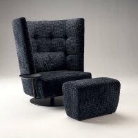 Signet Matheo Hocker (Stoff- oder Lederbbezug wählbar)