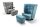 Signet Matheo Sessel mit Hocker