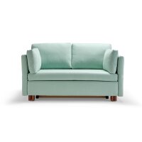 Signet Paula Sofa in Bezug Lesa mint