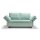 Signet Paula Sofa in Bezug Lesa mint