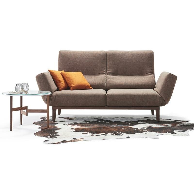 Signet Chimba Sofa mit zwei Drehsitzen in Stoffbezug