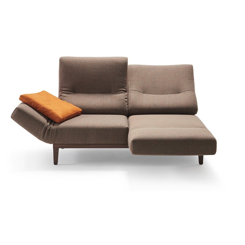 Signet Chimba Sofa mit zwei Drehsitzen in Stoffbezug