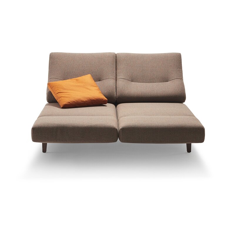 Signet Chimba Sofa mit zwei Drehsitzen in Stoffbezug