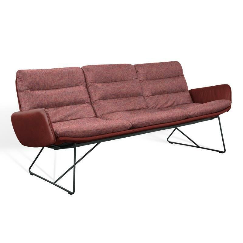 KFF Arva Lounge Sofa in Stoff (Gr&ouml;&szlig;e w&auml;hlbar)