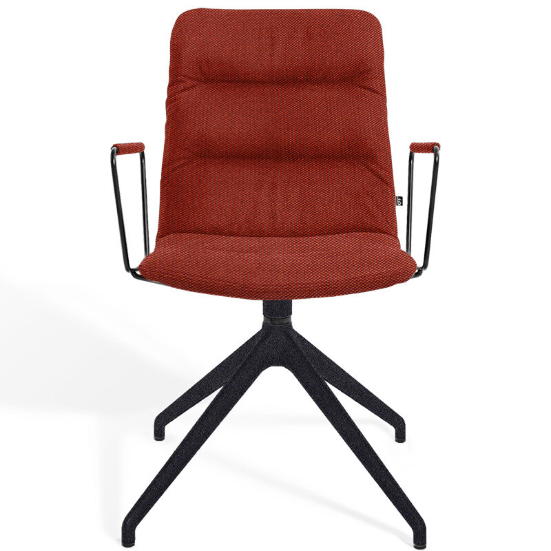 KFF Arva Light Stuhl mit Armlehnen 4-Fuss-Stern-Gestell SL