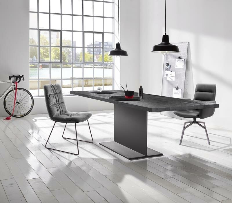 KFF Arva Light Stuhl mit Drahtkufengestell