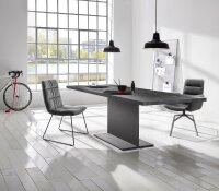 KFF Arva Light Stuhl mit Drahtkufengestell
