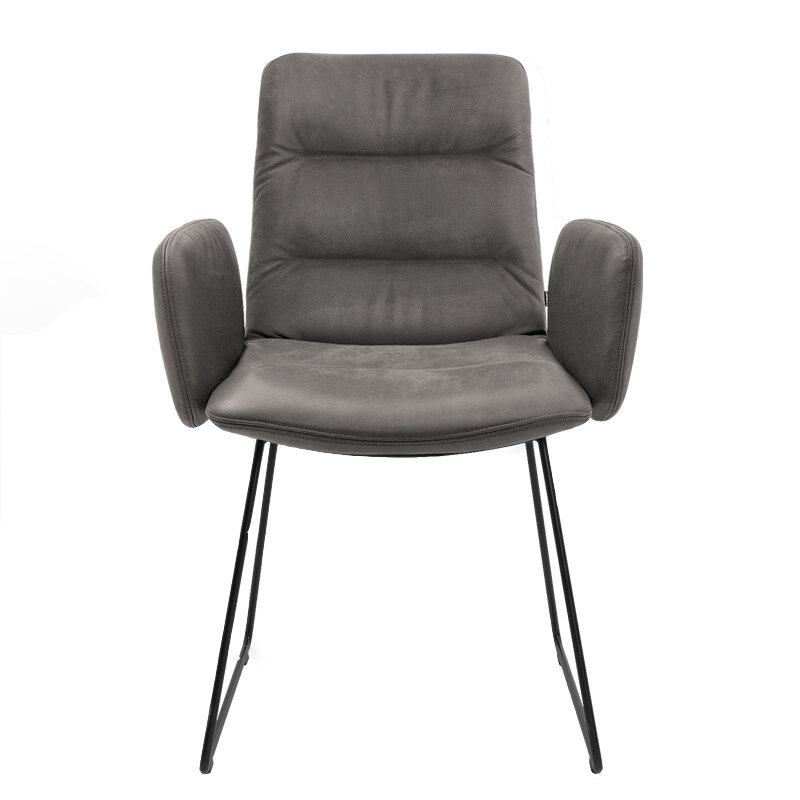 KFF Arva Light Stuhl mit Armlehne Drahtkufe