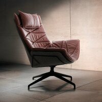 KFF Nest Pure Lounge Sessel 4-Fuß-Stern-Gestell SL