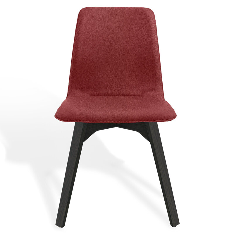 KFF Maverick Plus Stuhl 4-Fu&szlig; Massivholzgestell eckig