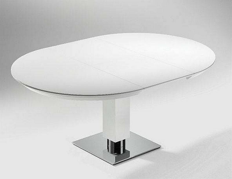 Bacher Todo Tisch rund 135 cm Platte FENIX NTM oder Keramik - ausziehbar auf 190 cm