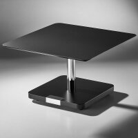 Bacher Alzaro Couchtisch 75x75 cm - höhenverstellbar von 46 - 62 cm