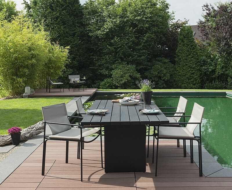 KFF Pool Outdoor Armlehnstuhl  | Gartenm&ouml;bel