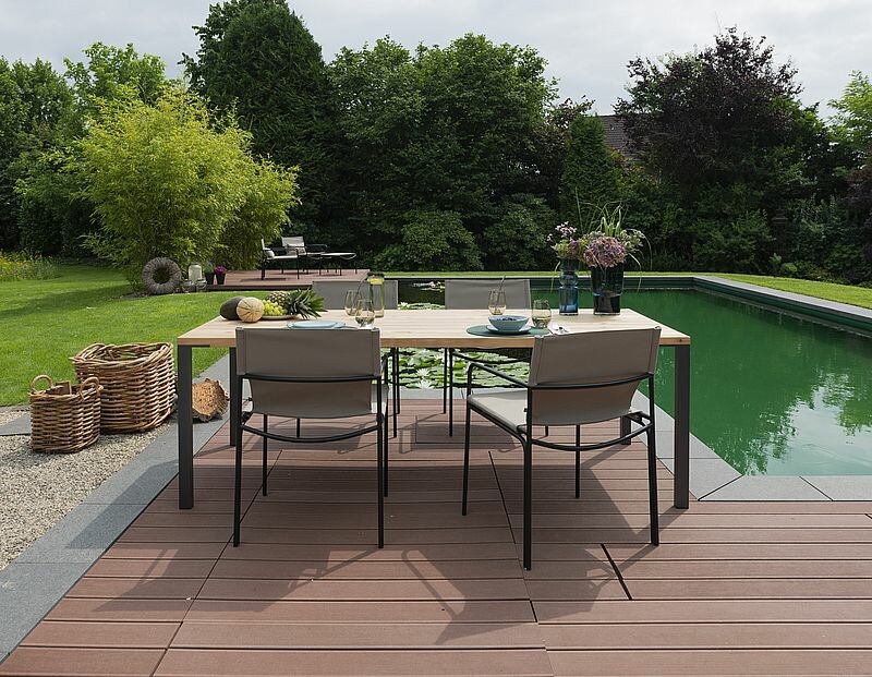 KFF Pool Outdoor Armlehnstuhl  | Gartenm&ouml;bel