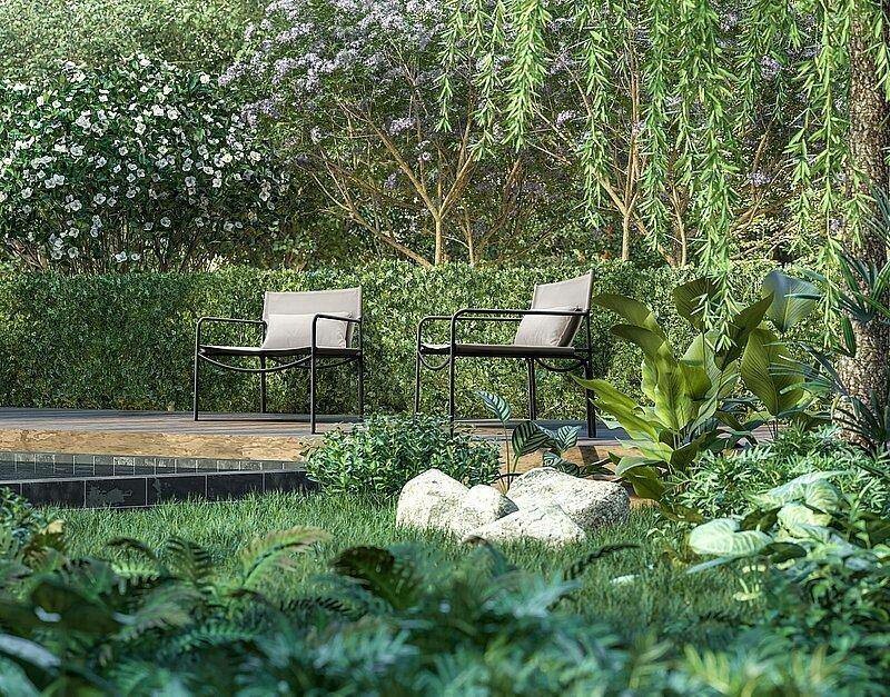 KFF Pool Outdoor Lounge Armlehnsessel | Gartenm&ouml;bel