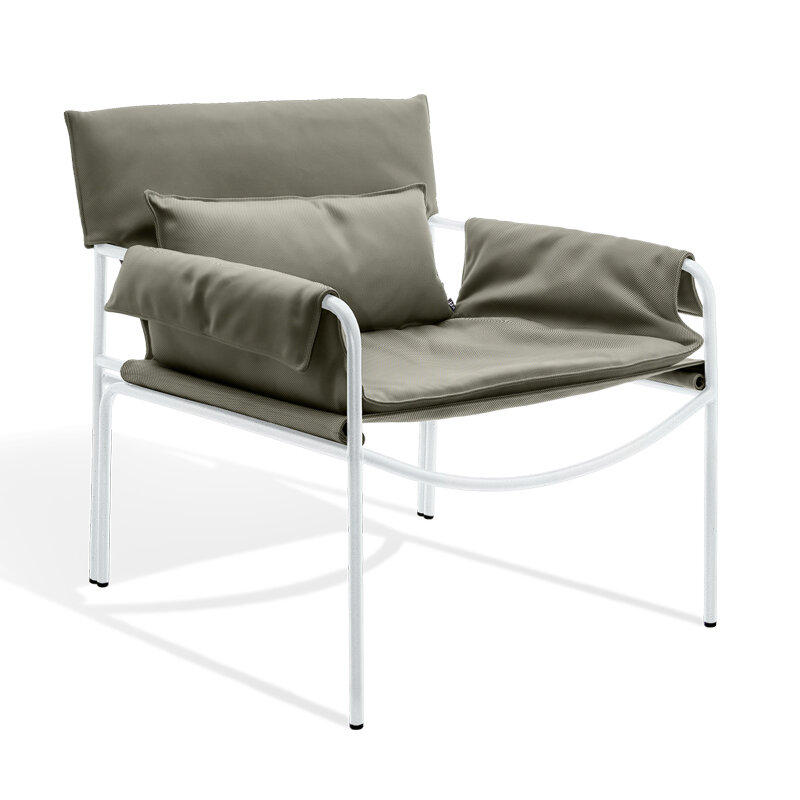KFF Pool Outdoor Lounge Sessel mit Polsterhusse