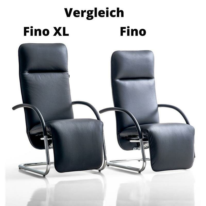 Franz Fertig Fino XL Relaxsessel Flachstahl