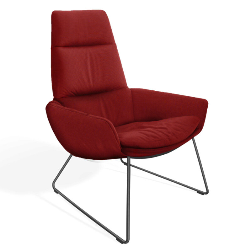 KFF Faye Lounge Sessel Drahtkufengestell
