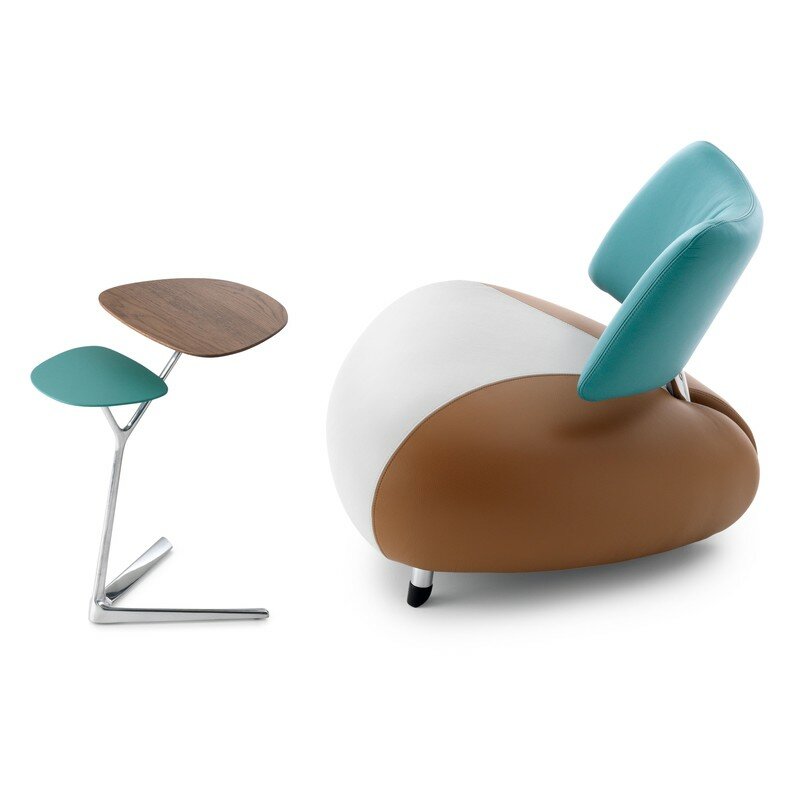 Leolux Pallone Sessel in Leder