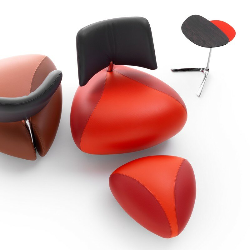 Leolux Pallone Sessel in Leder