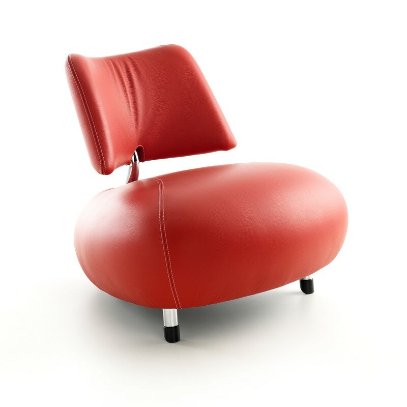 Leolux Pallone Sessel in Leder