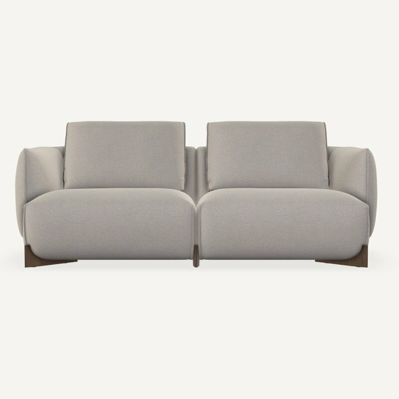 Leolux Naila Sofa 2-sitzig 2x85