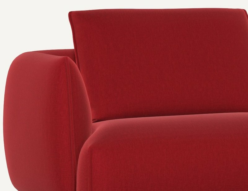 Leolux Naila Sofa 3-sitzig (2x Endteil 85 mit Armlehne und 1x Mittelteil 85)