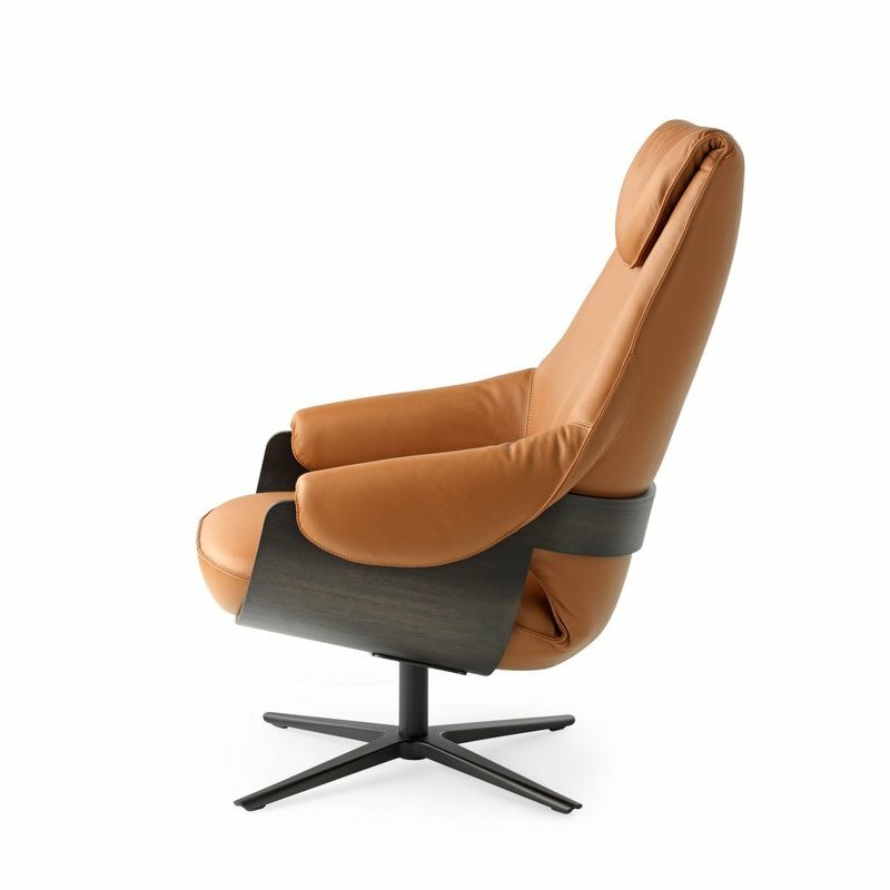 Leolux Cream Sessel drehbar und w&auml;hlbare Neigemechanik