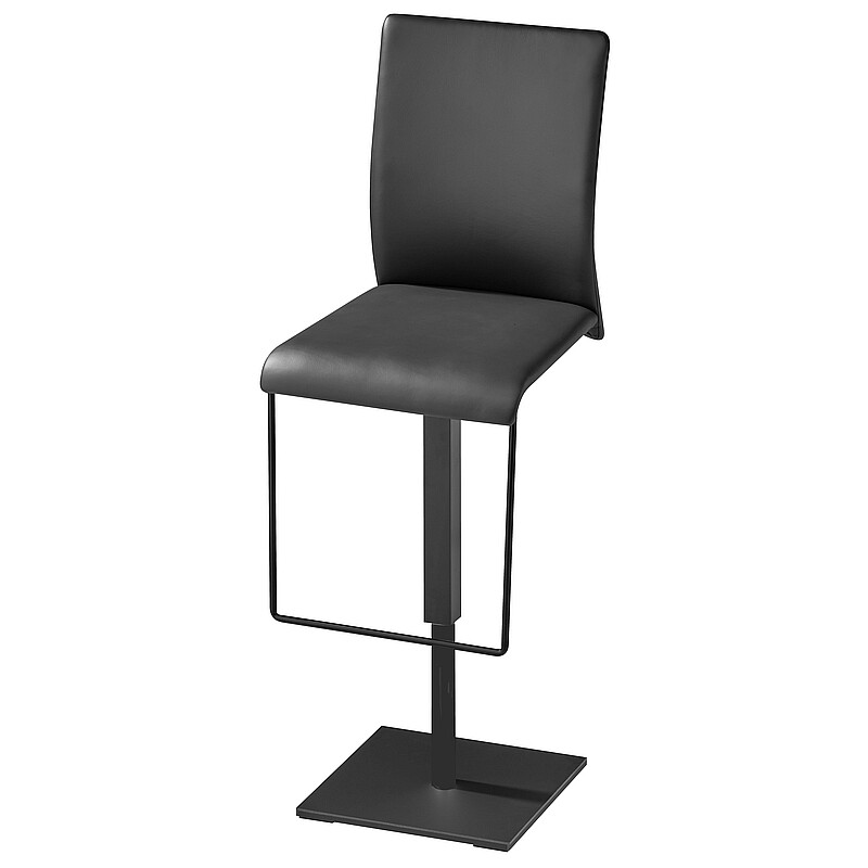 Bacher Jago Barhocker h&ouml;henverstellbar drehbar - Leder Hermes