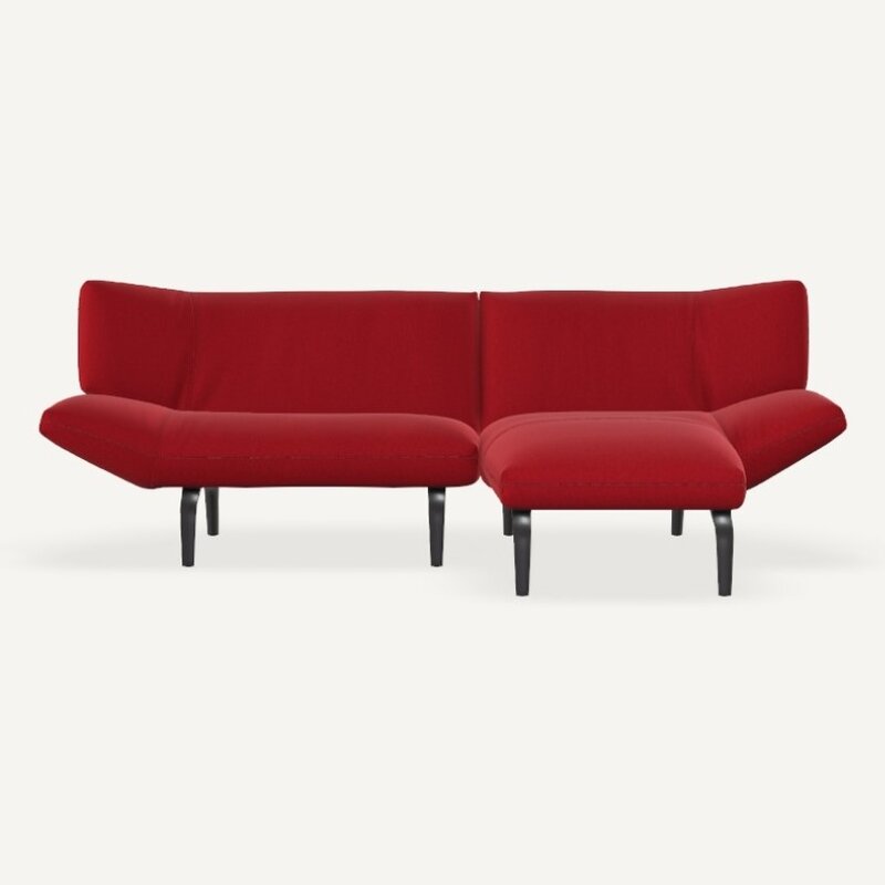 Leolux Devon Sofa 2-sitzig mit Chaiselongue