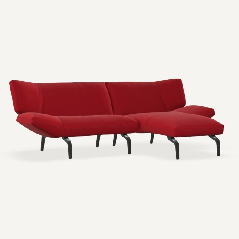 Leolux Devon Sofa 2-sitzig mit Chaiselongue