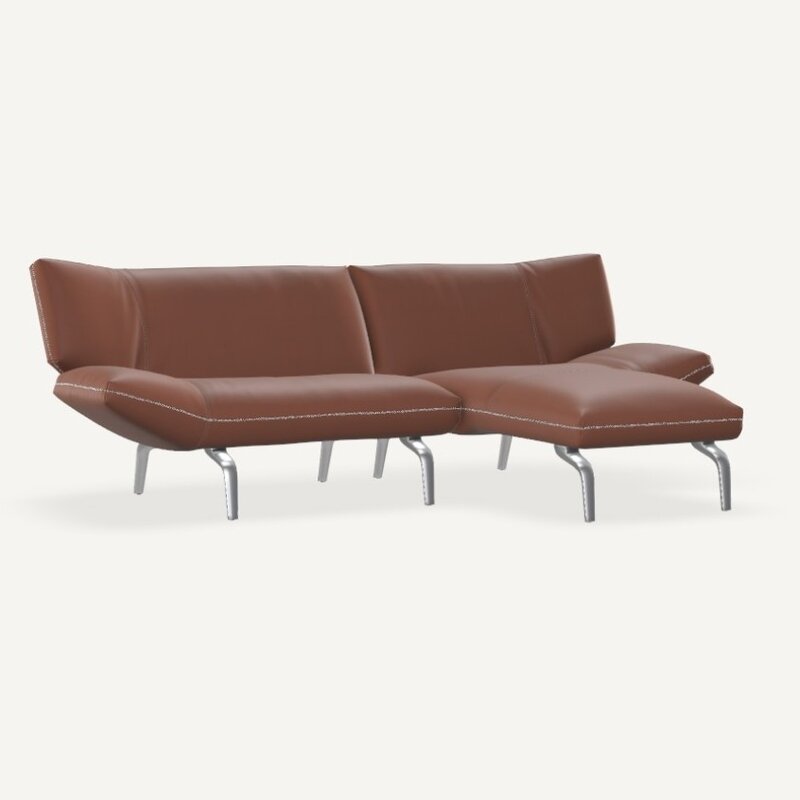 Leolux Devon Sofa 2-sitzig mit Chaiselongue