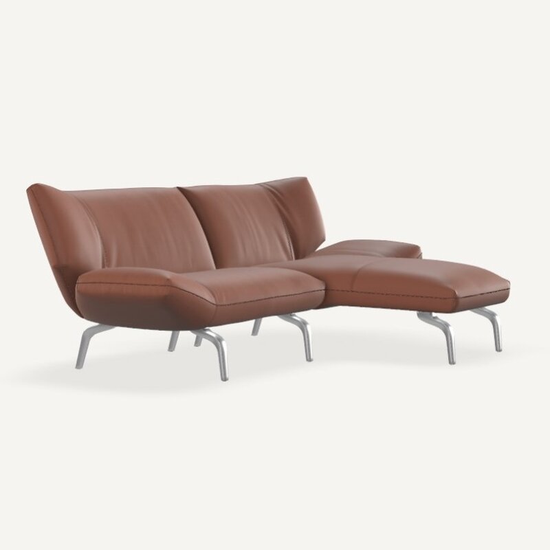 Leolux Devon Sofa 2-sitzig mit Chaiselongue